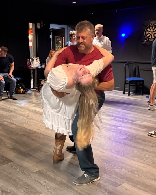 Beginner country swing lesson Portland Maine